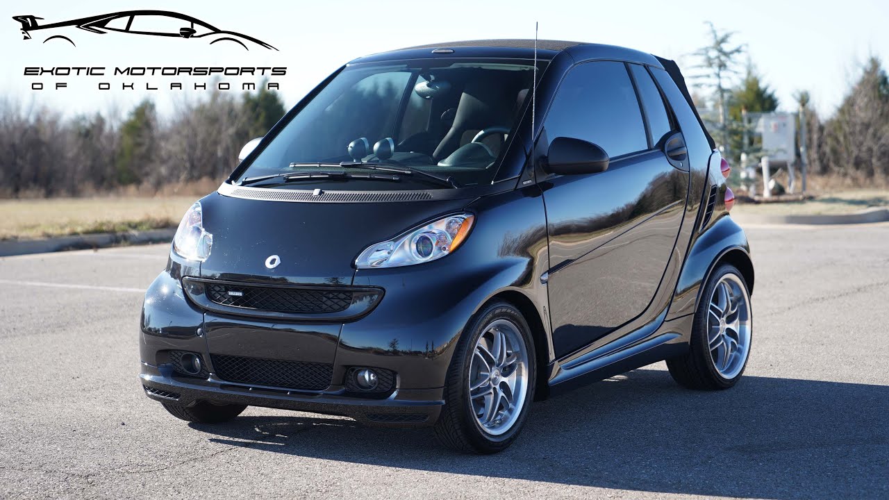 2009 Smart Fortwo Brabus (1,400 Miles) For Sale YouTube