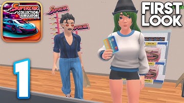 Supercar Collection Simulator - Walkthrough Gameplay Part 1 (iOS, Android)