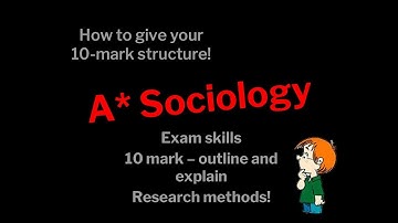A* Sociology: Outline and explain 2 types of data that sociologist may use in sociological research