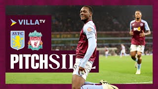 JHON DURÁN DOUBLE | PITCHSIDE HIGHLIGHTS | Aston Villa vs Liverpool