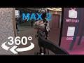 8K Remaster #GoProMAX2 : The stitch line can make the tilt motor (Φ38mm) of the CraneM2 invisible