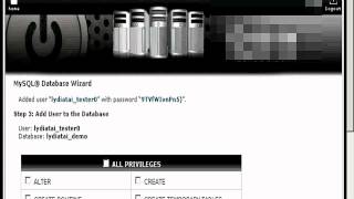 IM Tutorials Video 14 of 75 How To Set Up MySQL Databases For Your Website