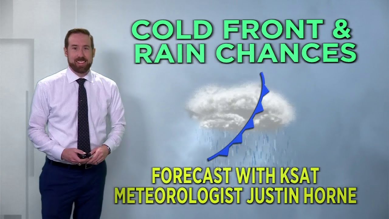 Showers ending today, but better rain chances arrive tomorrow. - YouTube