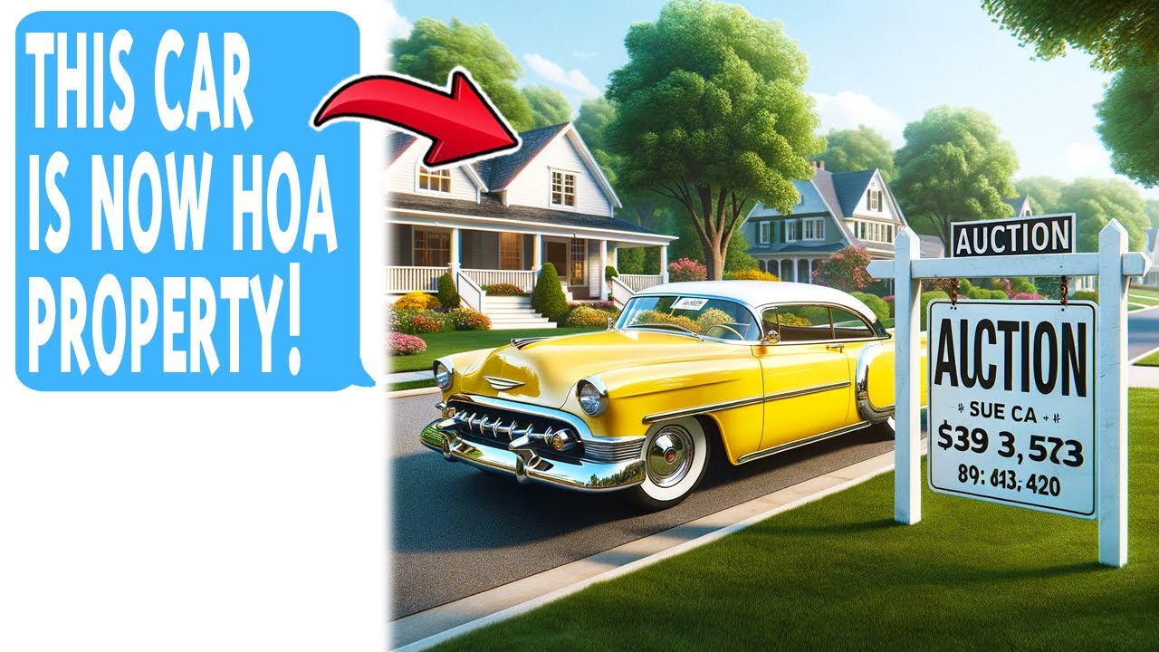 HOA Seizes and Auctions Off My Classic Car for Being Parked on My Own Driveway!