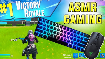Steelseries Apex Pro ASMR Chill🤩Satisfying Keyboard Fortnite Gameplay Omnipoint Switch Smooth 4K