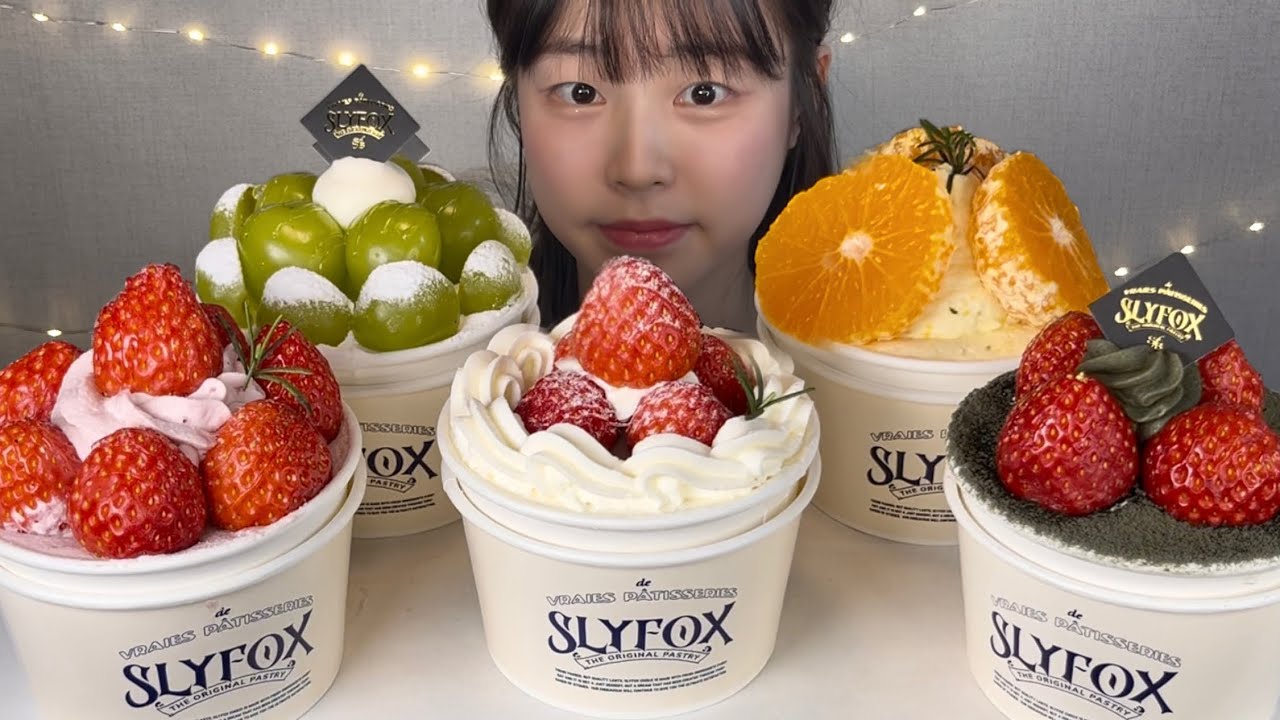 ENG) 과일 듬뿍 인생떠먹케🍓 촉촉하고 달달하고 사르르 녹는다,, MUKBANG ASMR FRUIT CAKE