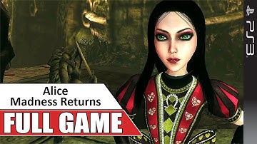 Alice Madness Returns PS3 Gameplay Full Game Walkthrough 2025