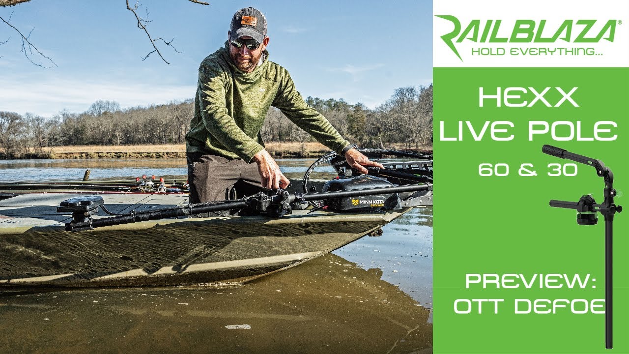 Предварительный обзор RAILBLAZA HEXX Live Pole — крепление для датчика в реальном времени