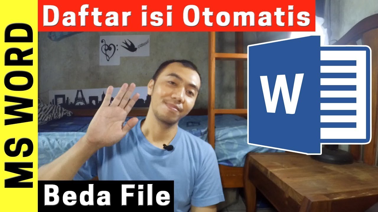 Tutorial Membuat Daftar Isi dengan File yang Berbeda Pada Ms Word