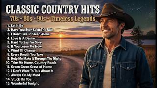 Top Classic Country Hits of All Time  70s 80s 90s Playlist 🎶
