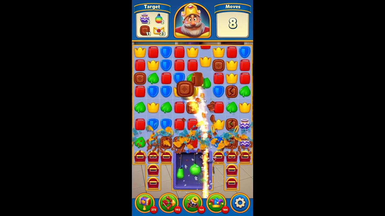 Royal Match Level 11306 - NO BOOSTERS GAMEPLAY 👑 | SKILLGAMING ✅