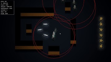 [DEV][HnS] Fake 3D with 2D spritres some progress and "Engine" features.