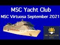 MSC Virtuosa, Yacht Club Interior Deluxe Suite, UK Staycation, 4-11 September 2021