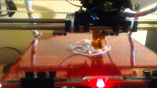 Reprap Mendel Prusa first print