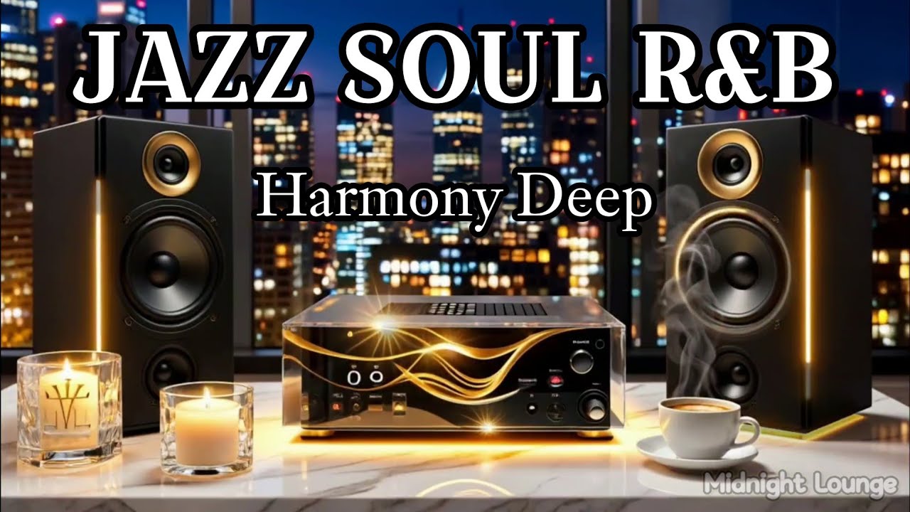 Smooth Jazz x Soulful R&B - Golden Hour Vibes For Relaxation & Peaceful Chill