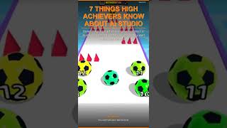 7 Things High Achievers Know About Ai Studio #Shorts