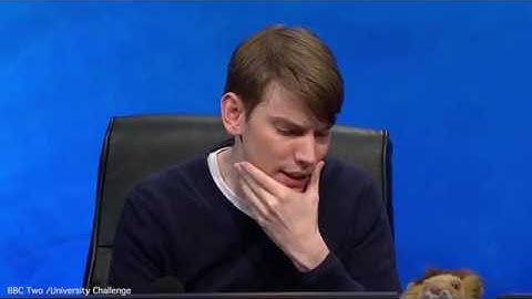 Joey Goldman offers sarcastic thumbs up at Jeremy Paxman