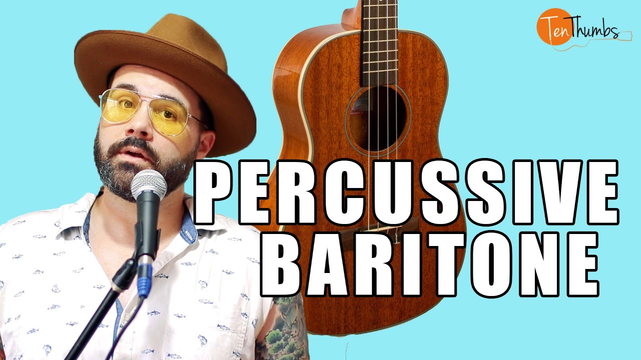 Учебное пособие по игре на ударной баритонной укулеле — стиль Джеймса Хилла