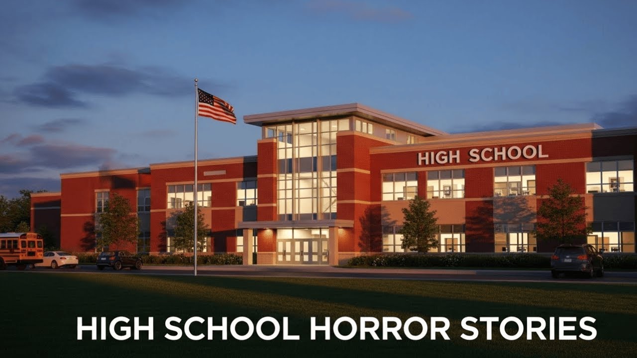 3 True Disturbing and Creepy High School Stories with rain sounds - horror story