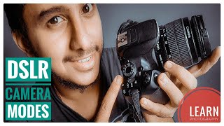 DSLR Camera Modes Explained - Nikon and Canon manual modes for beginners