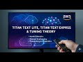 AWS Certified Generative AI Developer - Professional: Titan Text Lite / Express + Tuning Theory