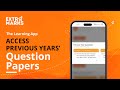 Access previous years' question papers | Extramarks the Learning App