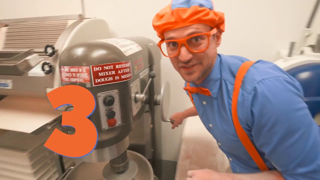 Blippi Visits the Bakery | Learn Healthy Eating For Children - YouTube