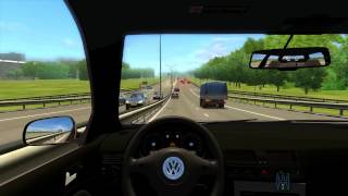 Volkswagen VW Golf R32 City Car Driving)