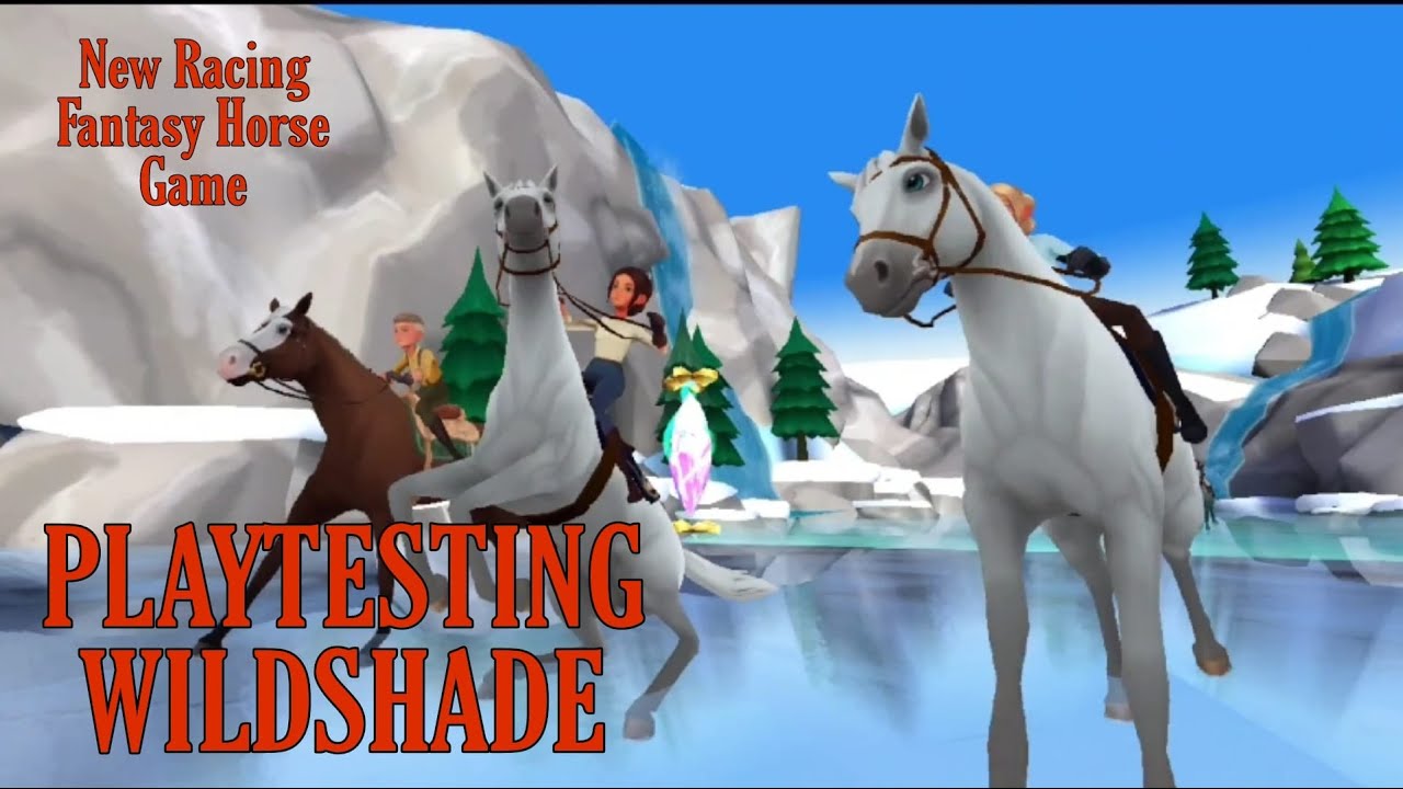 PLAYTESTING WILDSHADE New Horse Racing Game (Race 1) YouTube