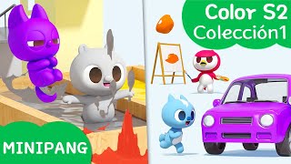 Aprende los colores con MINIPANG | Color S2 Colección1 | MINIPANG TV 3D Play