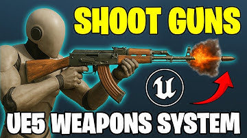 Unreal Engine 5 Weapon System Tutorial: How to Shoot Guns (Semi-Auto, Full-Auto & Burst Fire)