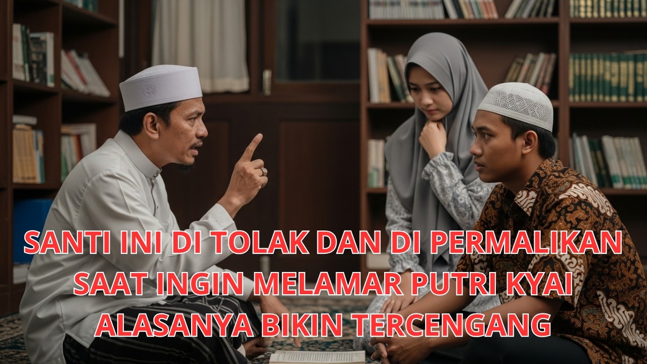 Ditolak Tak Sederajat, Santri Miskin Melamar Putri Kyai, Saat Syekh Ini Datang Fakta Terbongkar