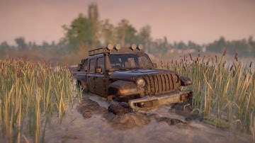 SnowRunner Mod Review | 2019 GWC SPARTAN - A JEEP GLADIATOR! [Console Friendly]