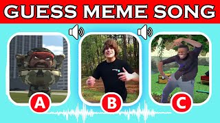 Guess Meme Song Voice  Skibidi Toilet Ronaldo Siuuu One Two Buckle My Shoe That One Guy Dance