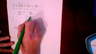 Special Cases of Solving Equations