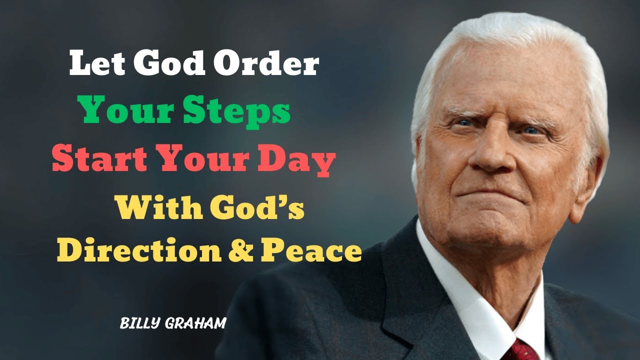 Let God Order Your Steps | Powerful Morning Prayer for Divine Guidance ...