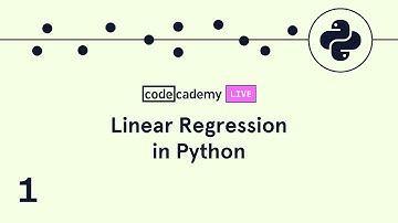 Codecademy Live Linear Regression #1: Introduction To Simple Linear Regression