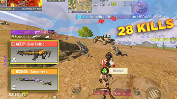 MY FAVORITE OG COMBO ( AK117 & HS0405 ) in COD MOBILE