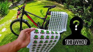 FREE Stickers. Bike Ride Plus Collab.