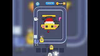 Pixel flow Level 9 Walkthrough Solution Gameplay Gamerstein