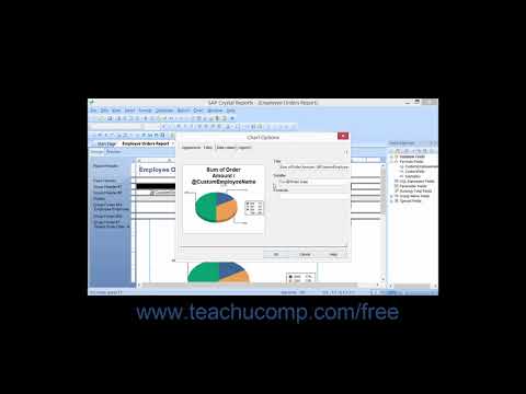Crystal Reports 2013 Tutorial Setting General Chart Options Business Objects Training