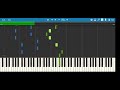 Kiss me again | T̶u̶t̶o̶r̶i̶a̶l̶??(short piano synthesia cover) [request]