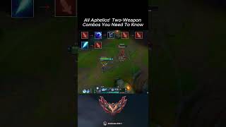 Aphelios Guide: 2 Weapons Combos.