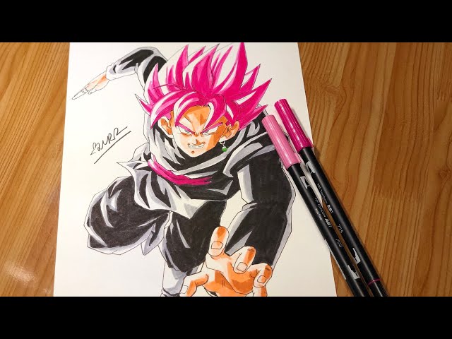 Goku black ssj rosé - Desenho de perfect_gael - Gartic