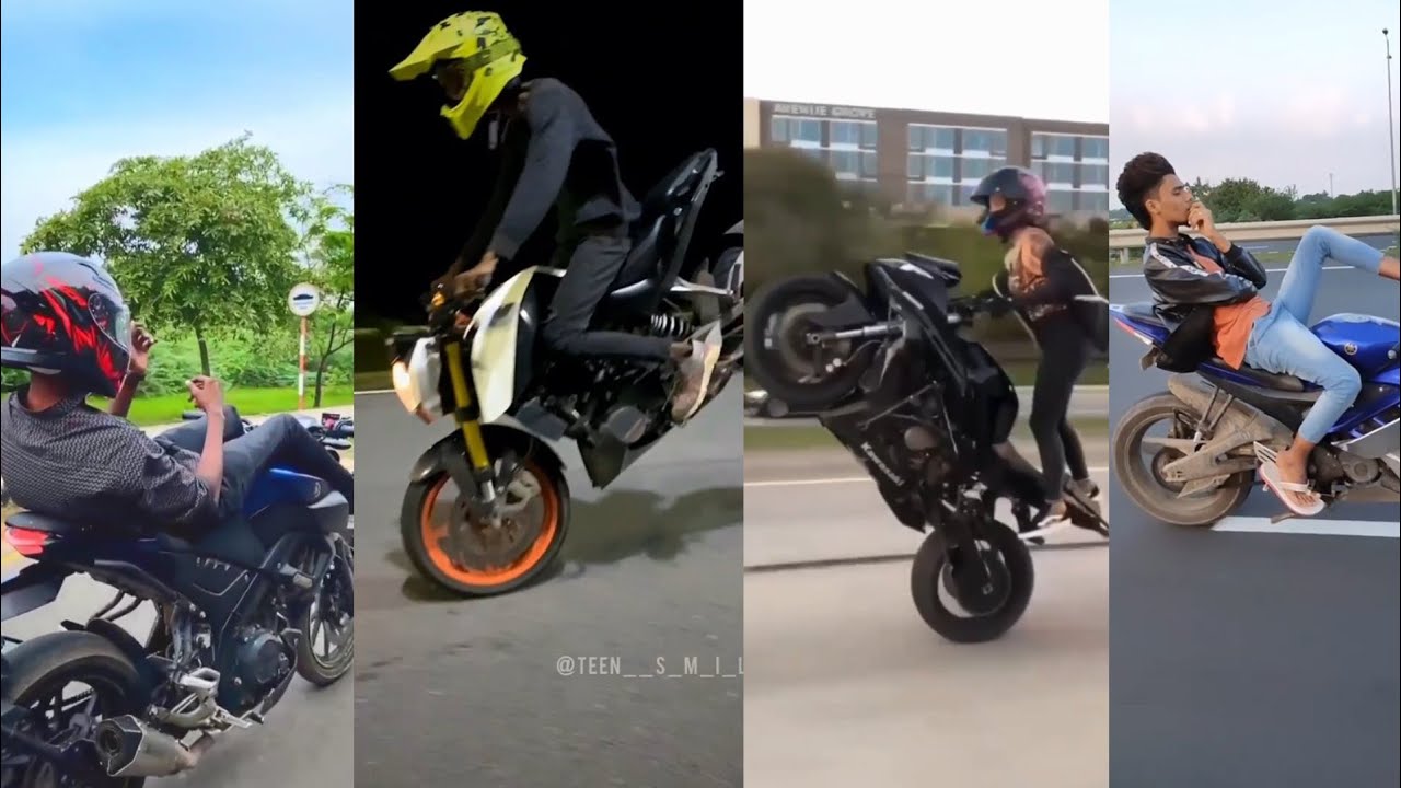 Bike Riders Insta Reels//Tik tok Bike Riders//Bike Stunts//Insta Reels ...
