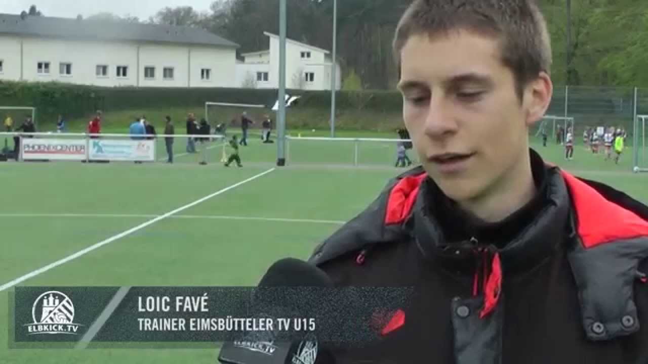 Loic Favé (Trainer Eimsbüttler TV, U15 C-Jugend) - Die Stimme zum Spiel ...