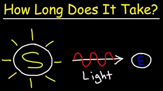 How Long Does It Take Light To Travel From The Sun to The Earth