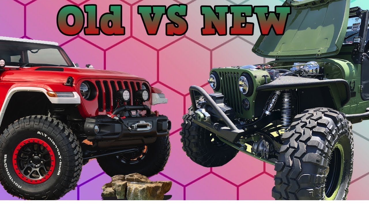 Jeep Wrangler CJ VS Wrangler JL - YouTube