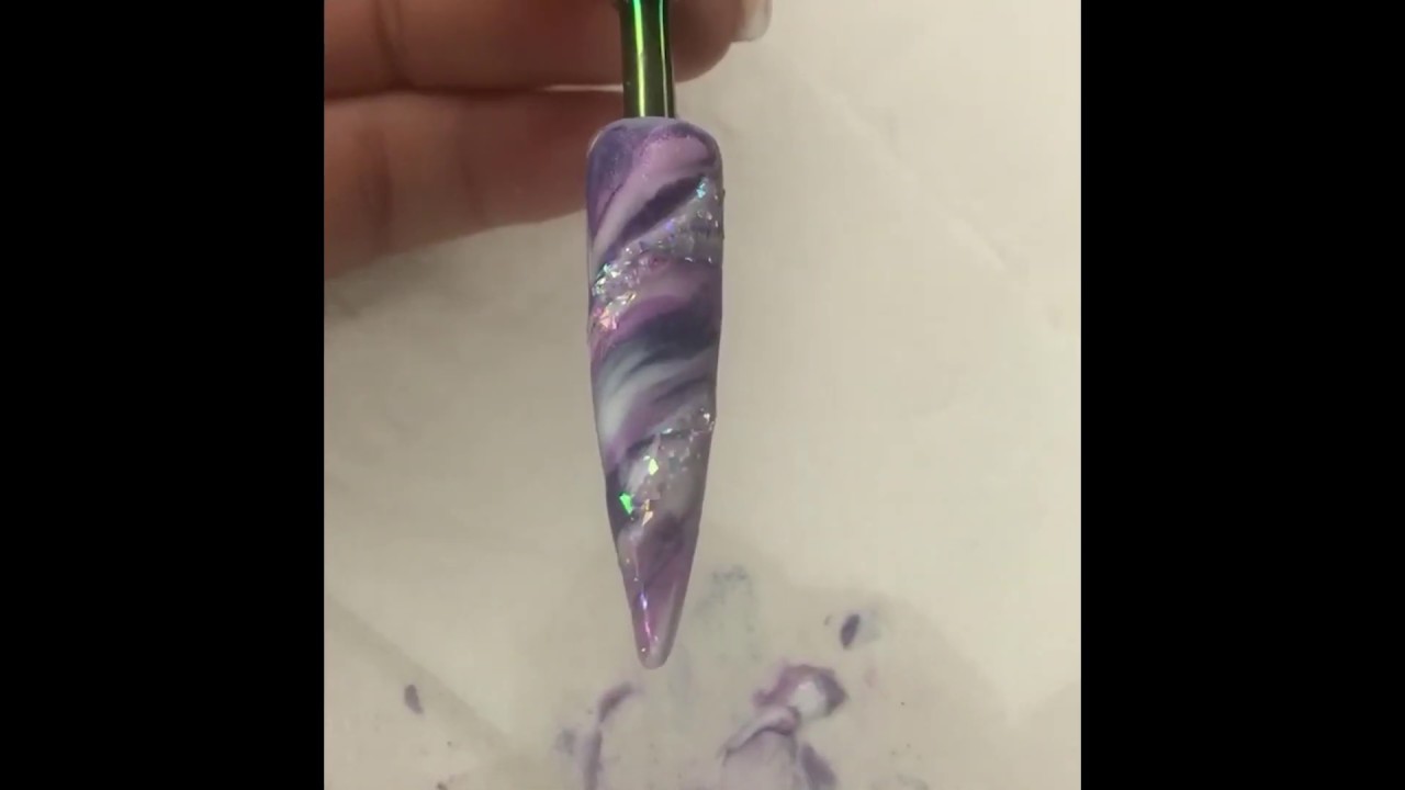 ACRYLIC MARBLE TUTORIAL 💗 YouTube