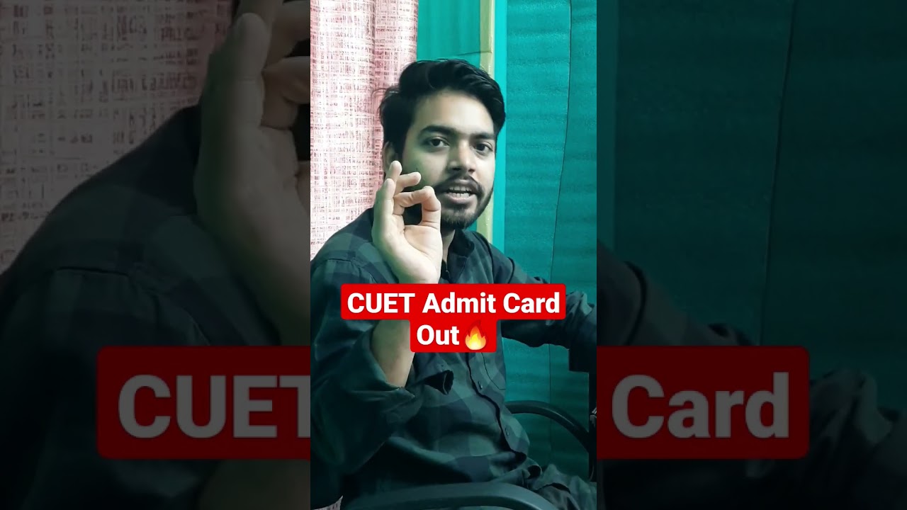 CUET Admit Card Out🔥CUET UG Admit Card 2023 | CUET CONCEPT